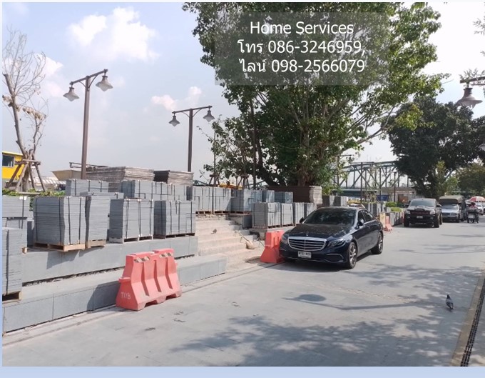 ให้เช่าที่ดินติดแม่น้ำเจ้าพระยา ถ.เทศบาล สาย – ถ.ประชาธิปก 270 ตรว. แบ่งเช่าเริ่ม 30 ตรม. ใกล้สะพานพุทธ เหมาะทำร้านค้า ร้านอาหารทุกประเภท